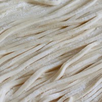 できあがった麺